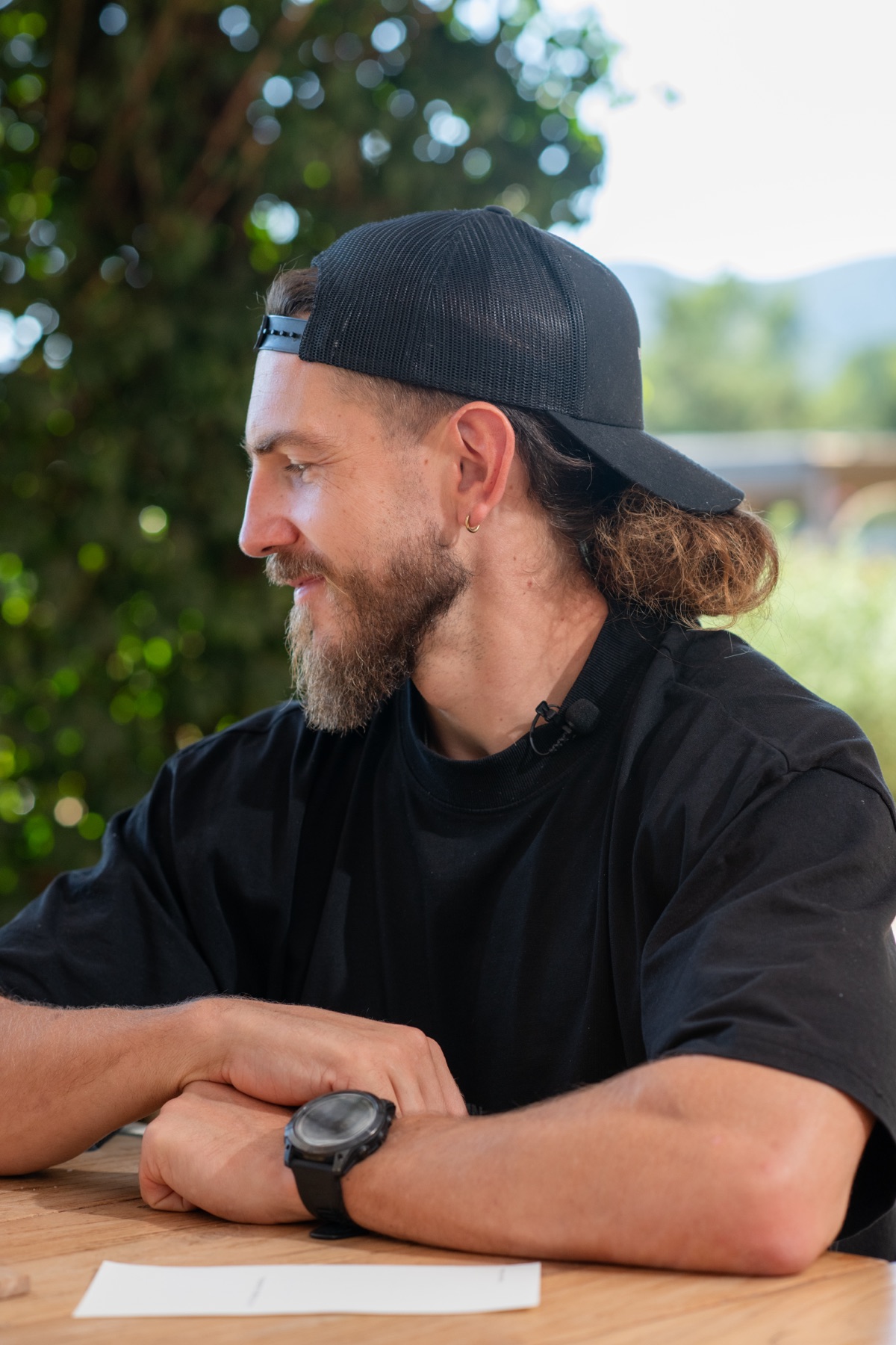 Callum Hardingham in conversation, Ibiza