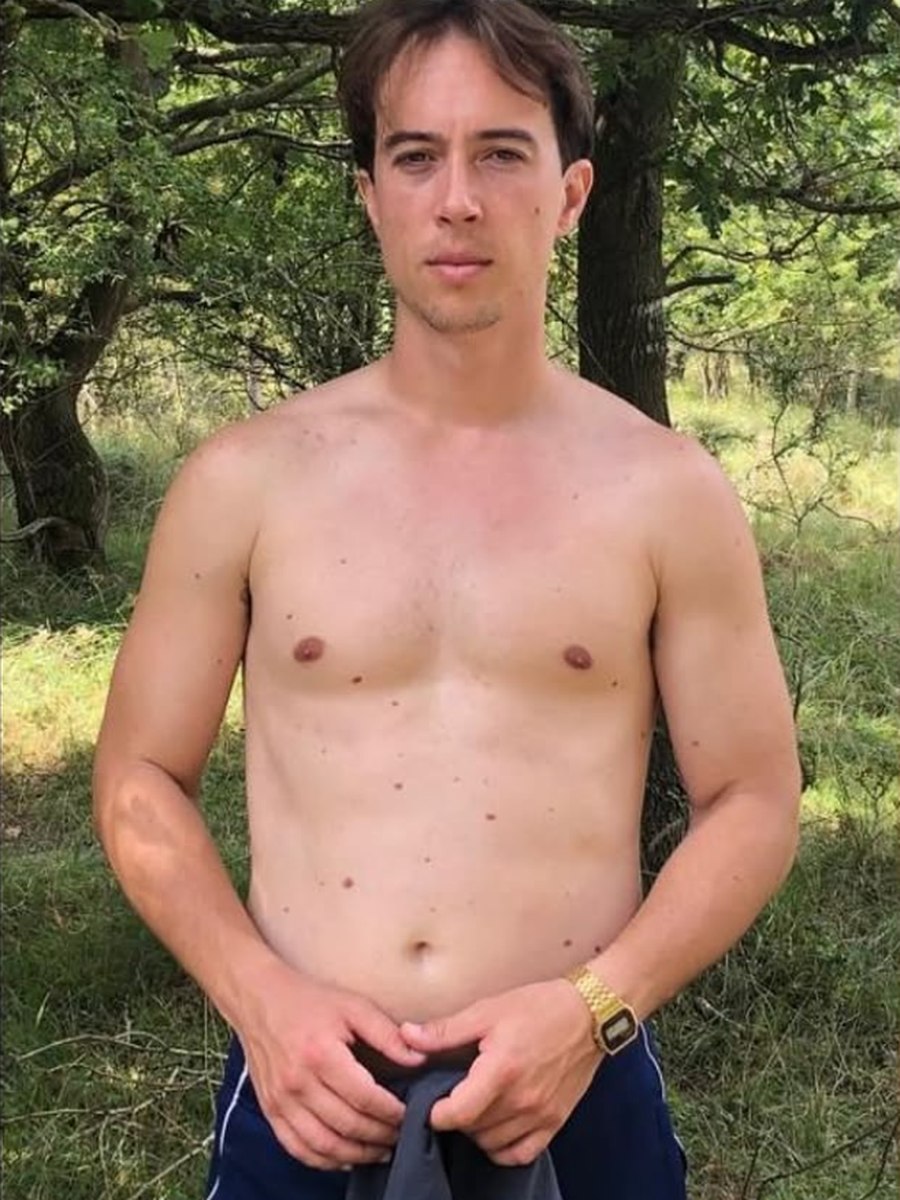 Aitor before FIT10, in woodland