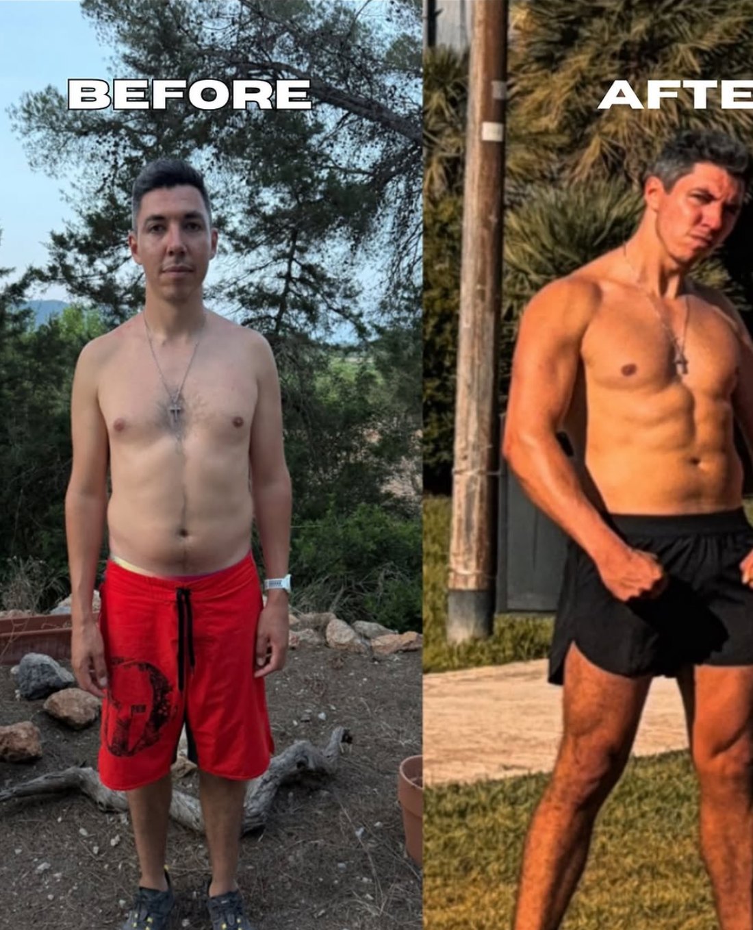Fran before and after FIT10